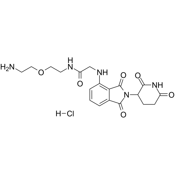 Thalidomide-NH-amido-PEG1-C2-NH2 hydrochlorideͼƬ