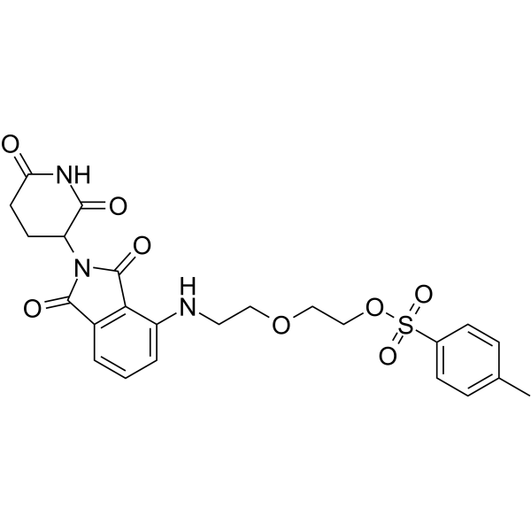 Pomalidomide-PEG2-Tos图片