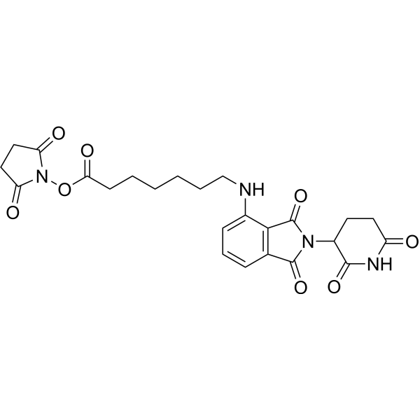 Pomalidomide-C6-NHS esterͼƬ