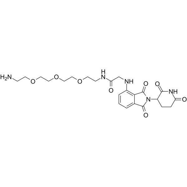 Thalidomide-NH-amido-PEG3-C2-NH2 hydrochlorideͼƬ