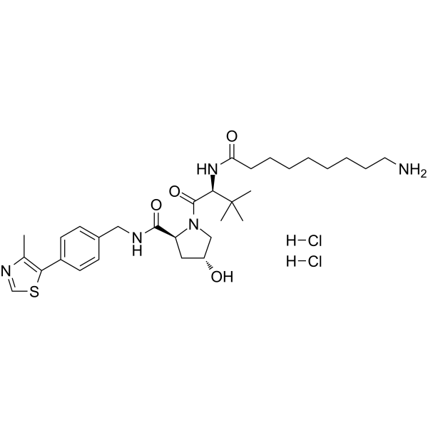 (S,R,S)-AHPC-C8-NH2 dihydrochlorideͼƬ