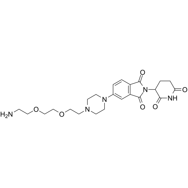 Thalidomide-Piperazine-PEG2-NH2ͼƬ