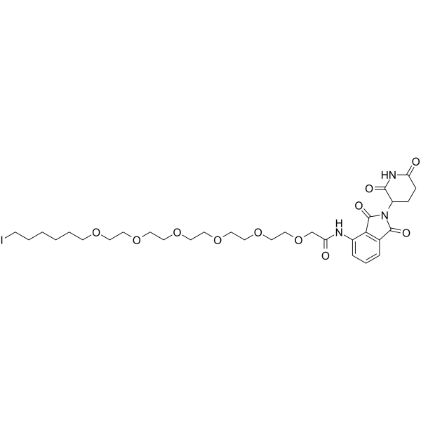 Pomalidomide-PEG6-butyl iodideͼƬ