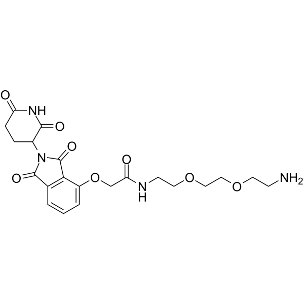 Thalidomide-O-amido-PEG2-C2-NH2ͼƬ