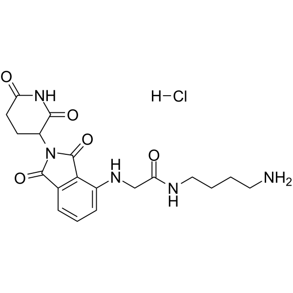 Thalidomide-NH-amido-C4-NH2 hydrochlorideͼƬ