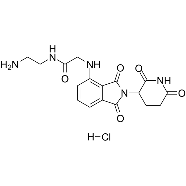 Thalidomide-NH-amido-C2-NH2 hydrochlorideͼƬ