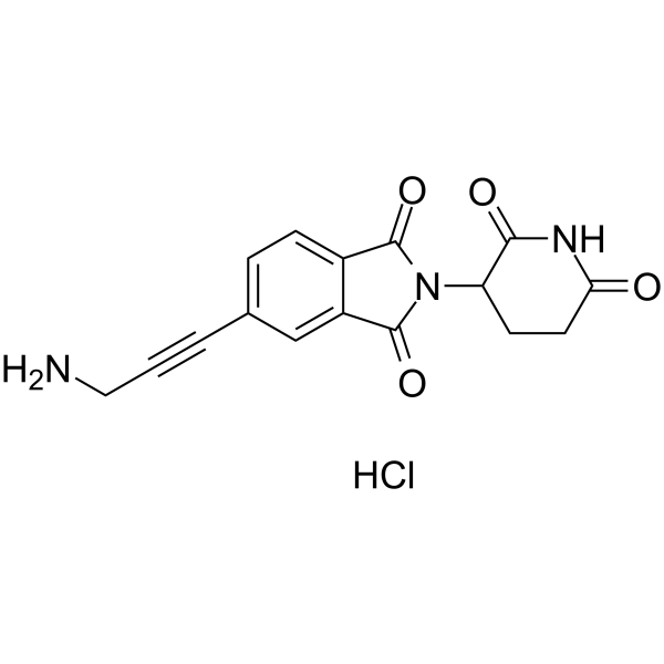 Thalidomide-5-propargyne-NH2 hydrochlorideͼƬ