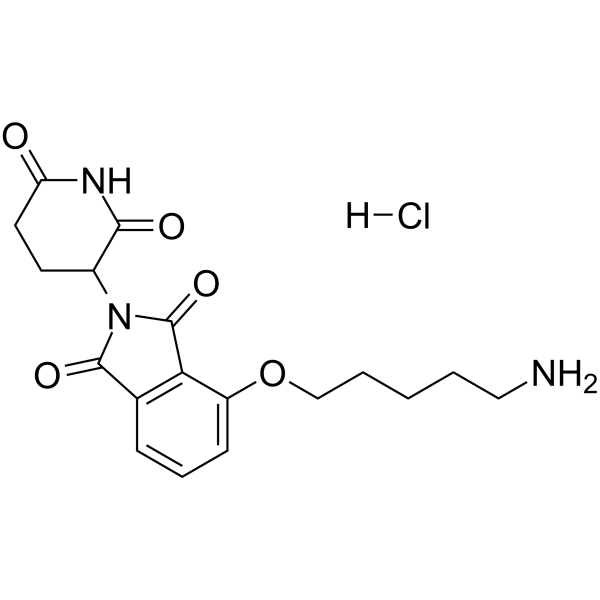 Thalidomide-O-C5-NH2 hydrochlorideͼƬ