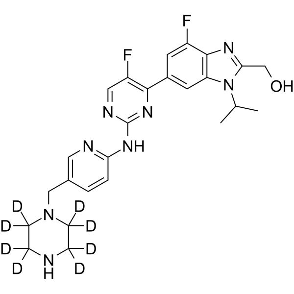 Abemaciclib metabolite M18-d8ͼƬ