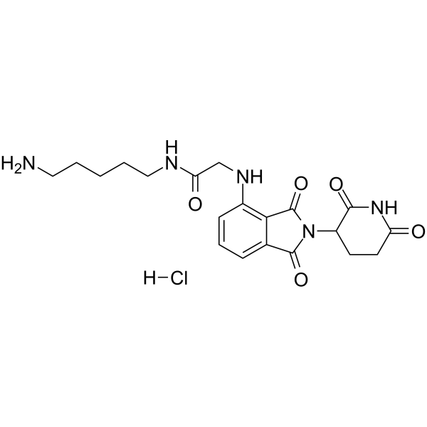 Thalidomide-NH-amido-C5-NH2 hydrochlorideͼƬ