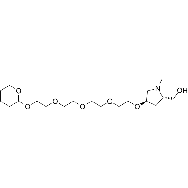 THP-PEG4-Pyrrolidine(N-Me)-CH2OHͼƬ