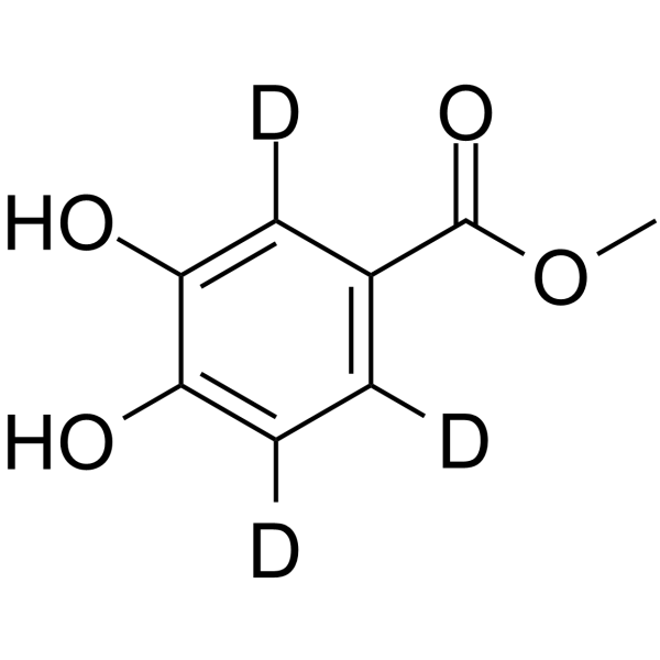 Methyl 3,4-dihydroxybenzoate-d3-1ͼƬ