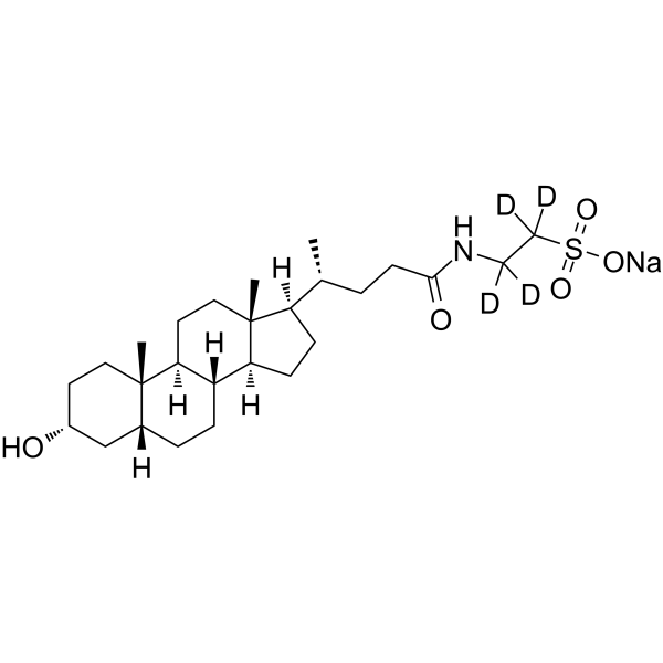 Taurolithocholic acid-d4-1 sodiumͼƬ