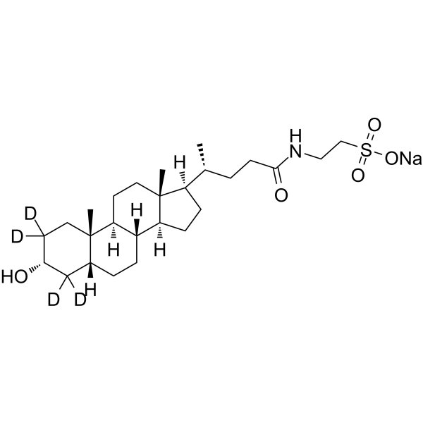 Taurolithocholic acid-d4 sodiumͼƬ