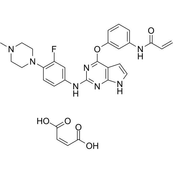 Avitinib maleate图片