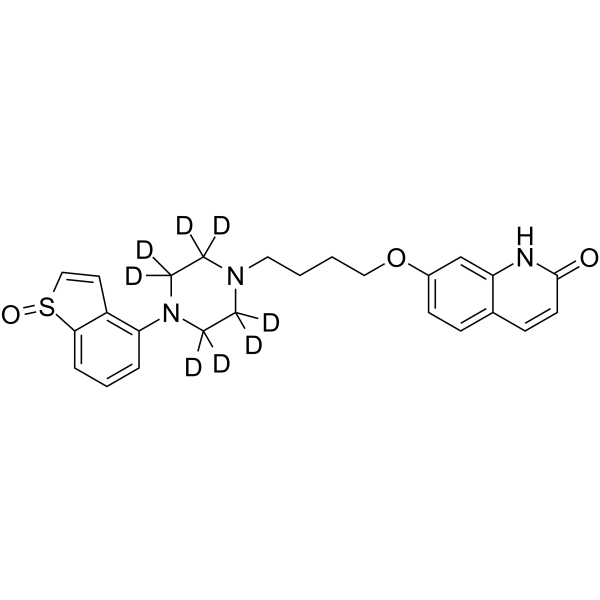 Brexpiprazole S-oxide-d8图片