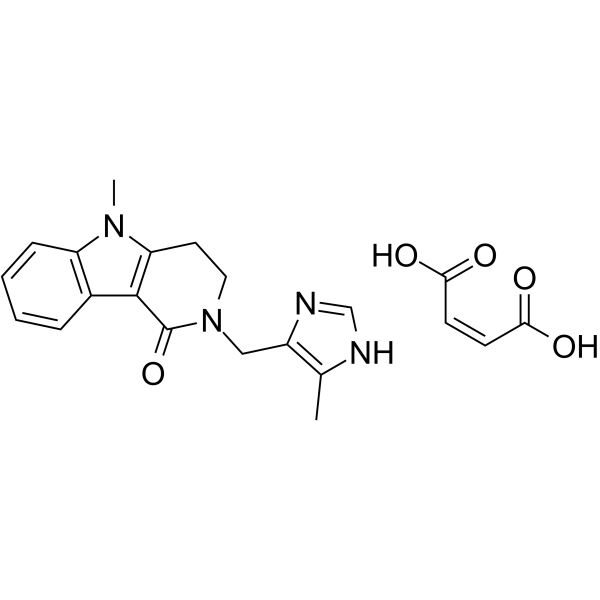 Alosetron((Z)-2-butenedioate)图片