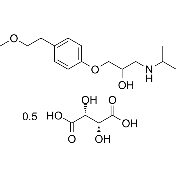 Metoprolol tartrate图片