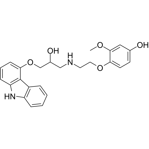 Carvedilol metabolite 4-Hydroxyphenyl CarvedilolͼƬ