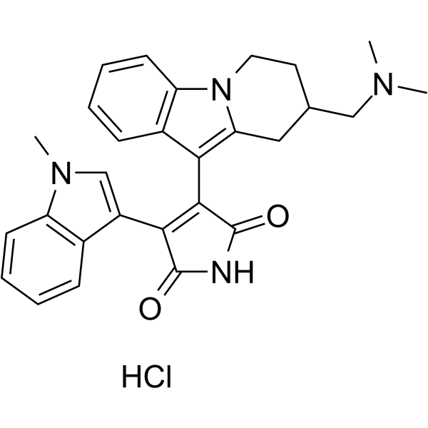 Bisindolylmaleimide XI hydrochloride图片