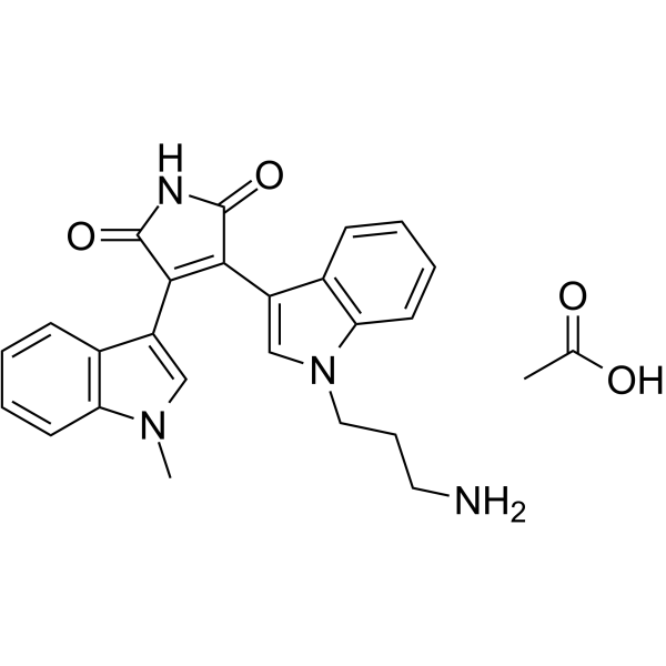 Bisindolylmaleimide VIII acetateͼƬ