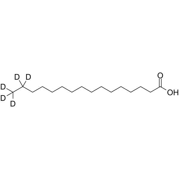 Palmitic acid-15,15,16,16,16-d5ͼƬ