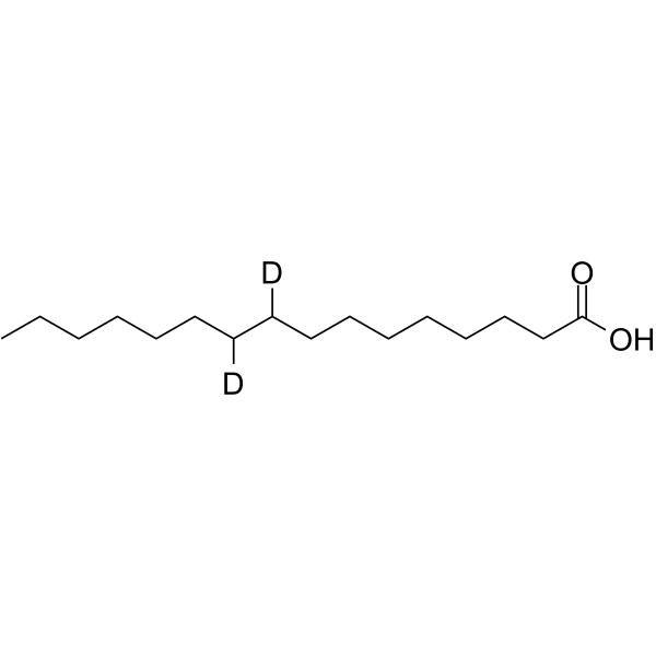 Palmitic acid-9,10-d2图片