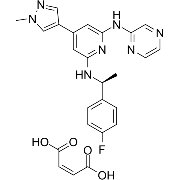 Ilginatinib maleateͼƬ