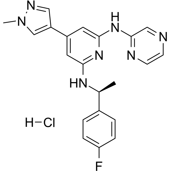 Ilginatinib hydrochlorideͼƬ