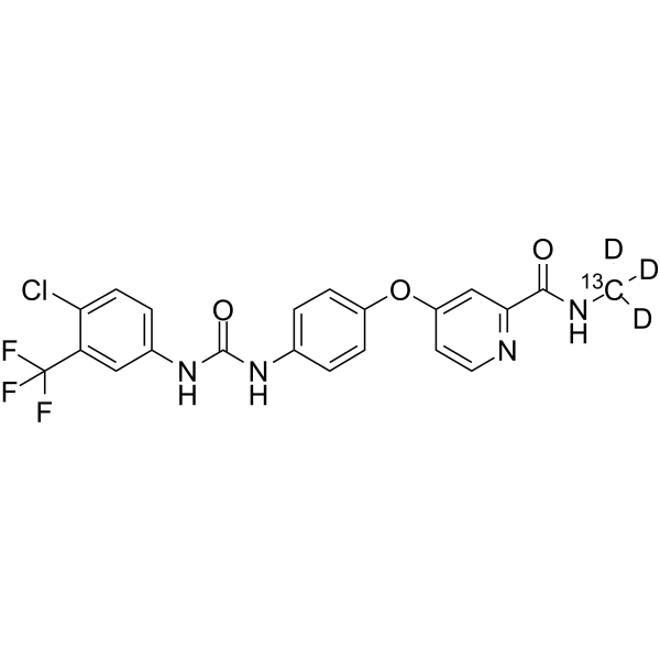 Sorafenib-13C,d3ͼƬ