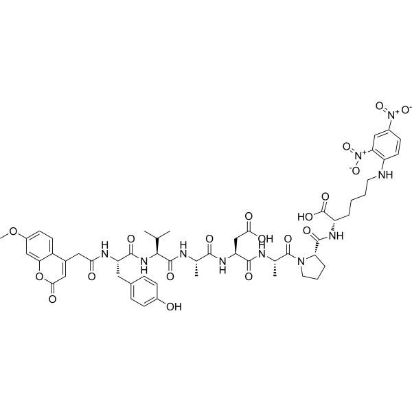 Mca-YVADAP-Lys(Dnp)-OHͼƬ