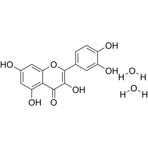 Quercetin dihydrate图片