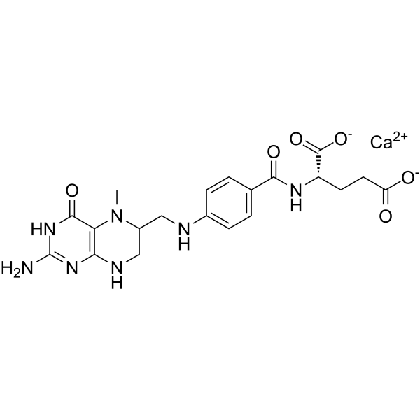 Calcium N5-methyltetrahydrofolate图片