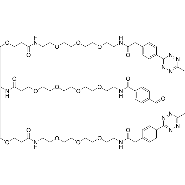 Ald-Ph-PEG4-bis-PEG3-methyltetrazineͼƬ