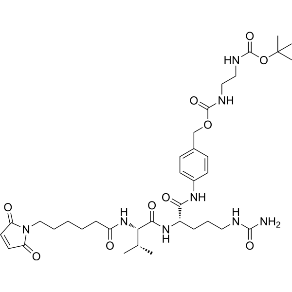 MC-Val-Cit-PAB-NH-C2-NH-BocͼƬ