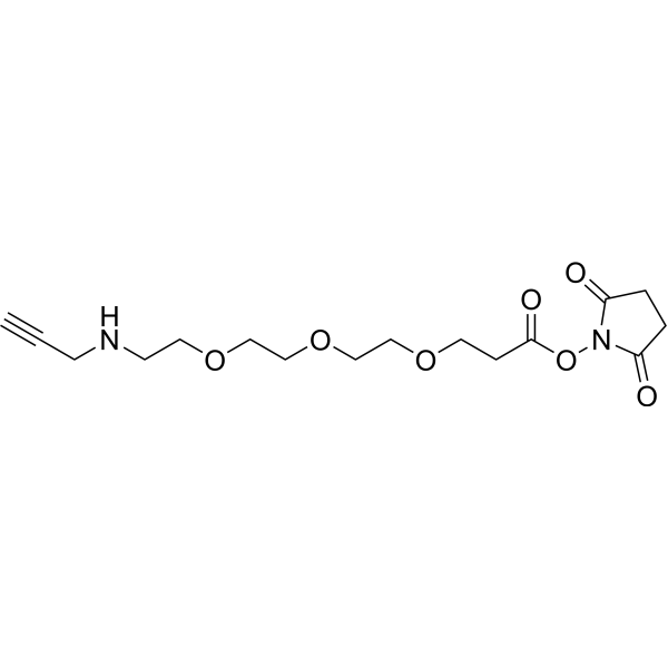 Propargyl-NH-PEG3-C2-NHS ester图片