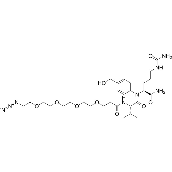 Azido-PEG4-Val-Cit-PAB-OH图片