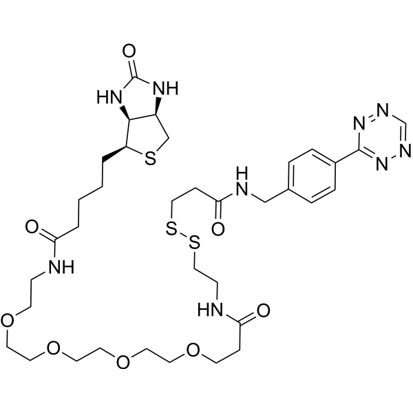 Tetrazine-SS-PEG4-Biotin图片