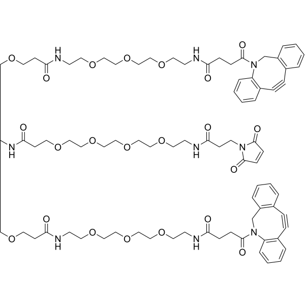 Mal-PEG4-bis-PEG3-DBCOͼƬ