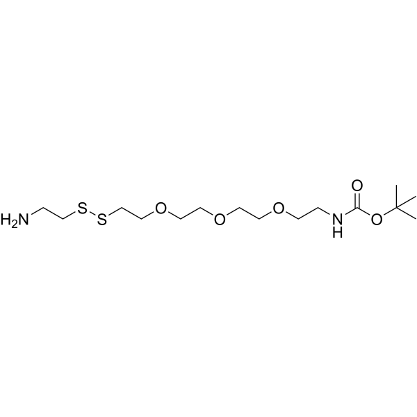 Amino-ethyl-SS-PEG3-NHBocͼƬ