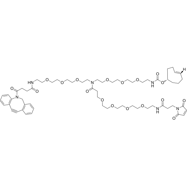 Mal-PEG4-(PEG3-DBCO)-(PEG3-TCO)ͼƬ