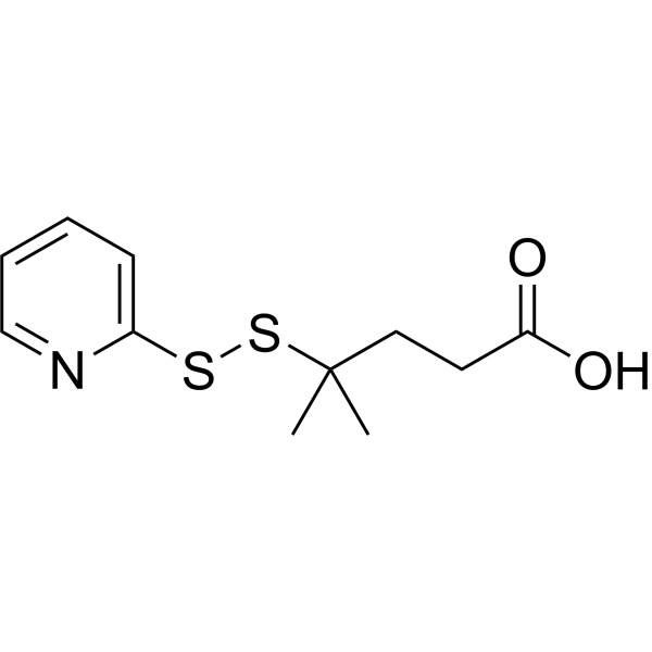 4-Methyl-4-(pyridin-2-yldisulfanyl)pentanoic acidͼƬ