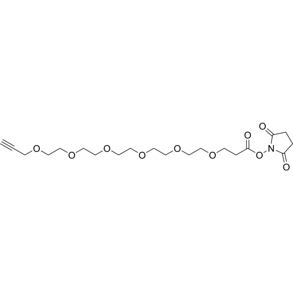 Propargyl-PEG6-NHS ester图片