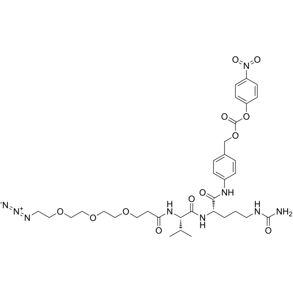 Azido-PEG3-Val-Cit-PAB-PNPͼƬ