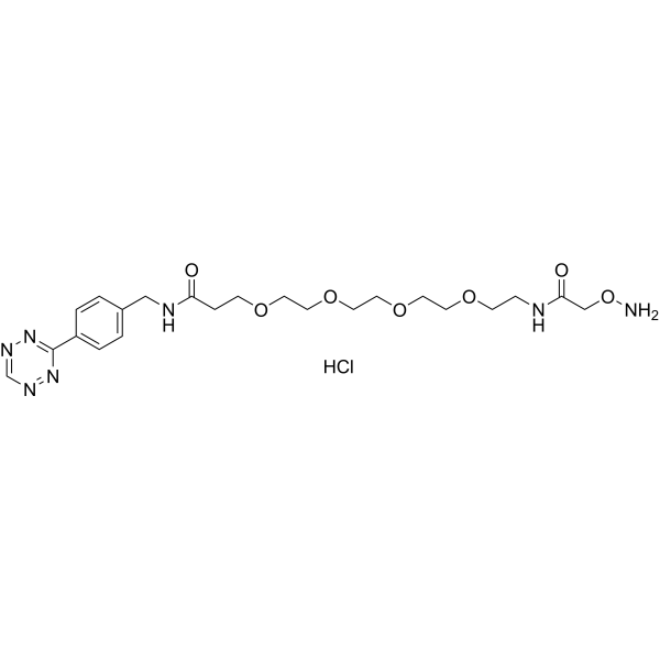 Tetrazine-PEG4-oxyamine hydrochlorideͼƬ