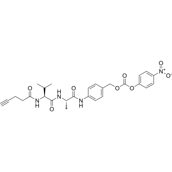 4-Pentynoyl-Val-Ala-PAB-PNPͼƬ