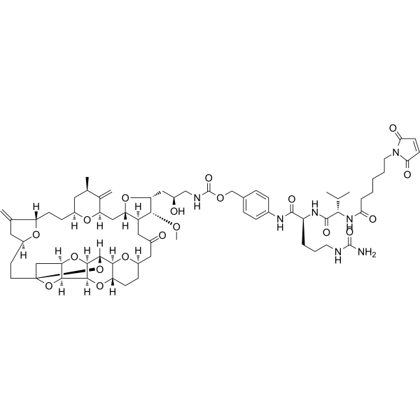 Mal-(CH2)5-Val-Cit-PAB-EribulinͼƬ