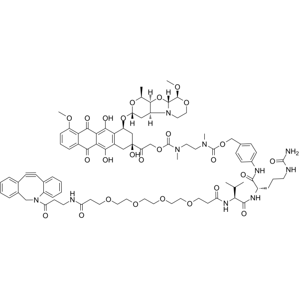 DBCO-PEG4-VC-PAB-DMEA-PNU-159682ͼƬ