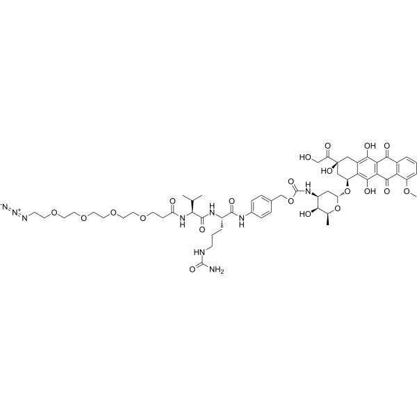 Azide-PEG4-VC-PAB-DoxorubicinͼƬ