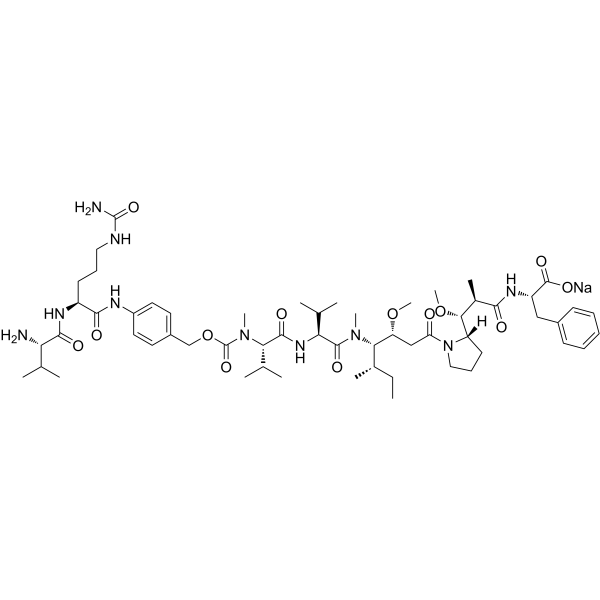 Val-Cit-PAB-MMAF sodium图片